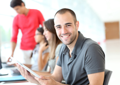 Portrait,Of,Smiling,Student,In,Training,Course