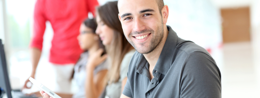 Portrait,Of,Smiling,Student,In,Training,Course