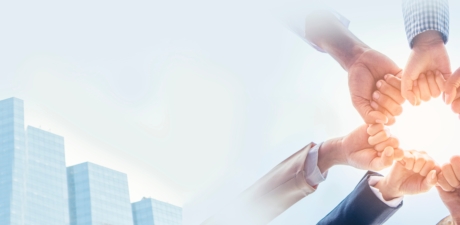 Banner,Partners,Hands,Together,Teamwork,Group,Of,Business,People,Meeting